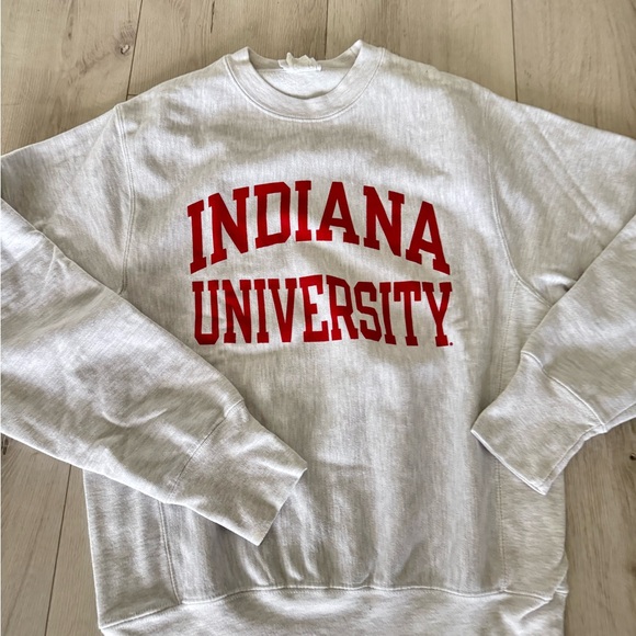 Champion Gray Reverse Weave Sweatshirt - Picture 2 of 4